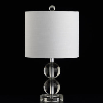 Brooklyn 17.5" Crystal LED Table Lamp - JONATHAN Y